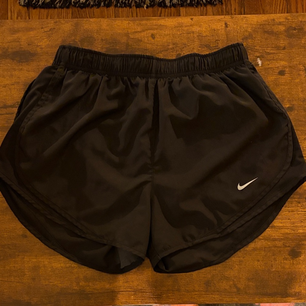 Nike Women's Black Athletic Shorts size Medium Dri-Fit. Fantastic condition.